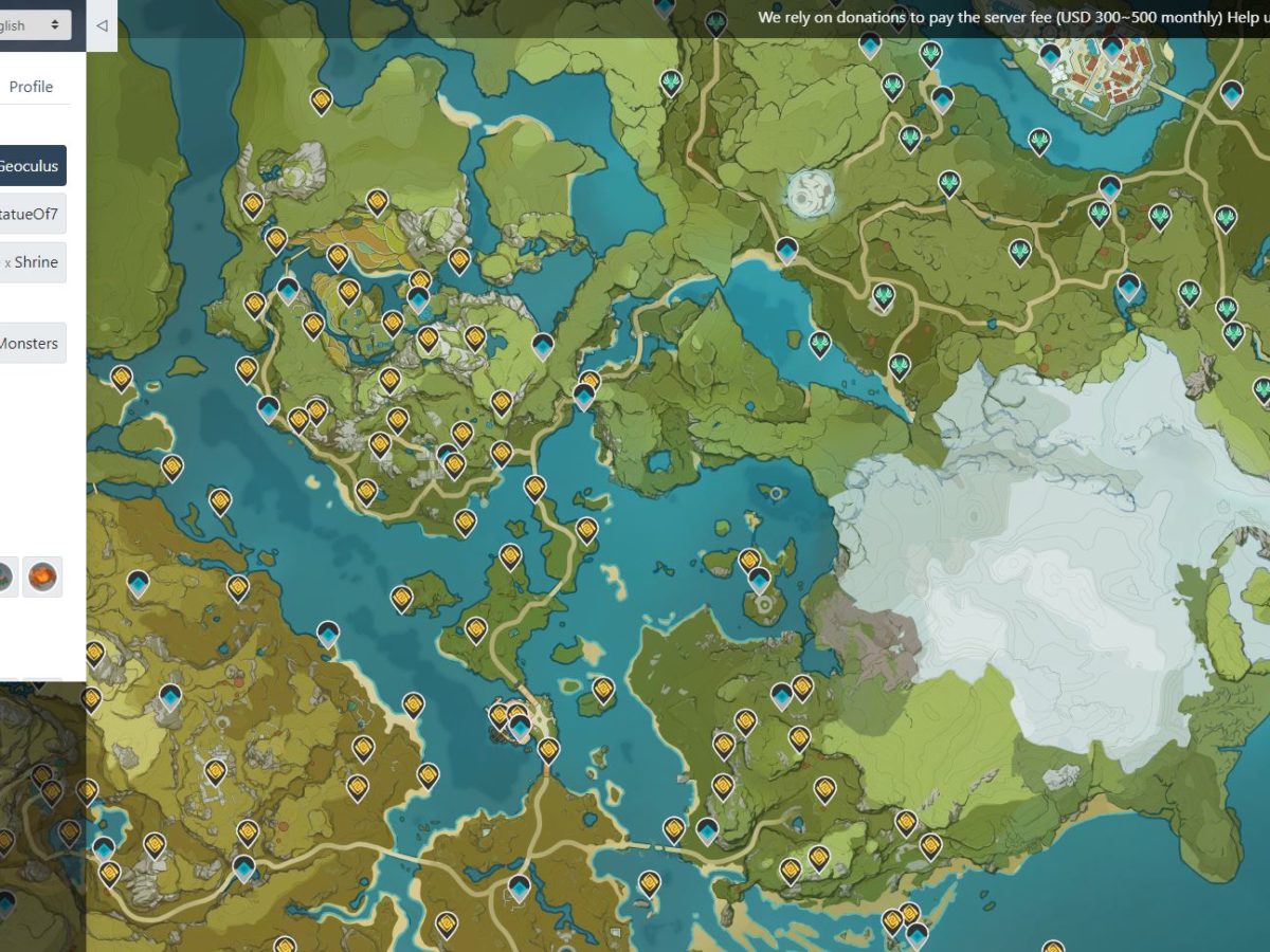 Genshin Interactive World Map Genshin Impact World Map Josuamarcelc