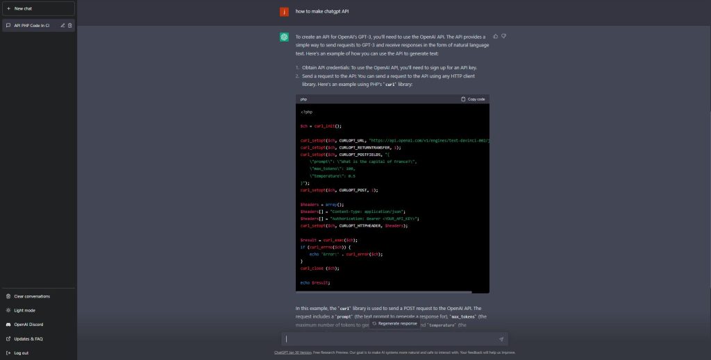 Create API for OpenAI's GPT-3 | josuamarcelc